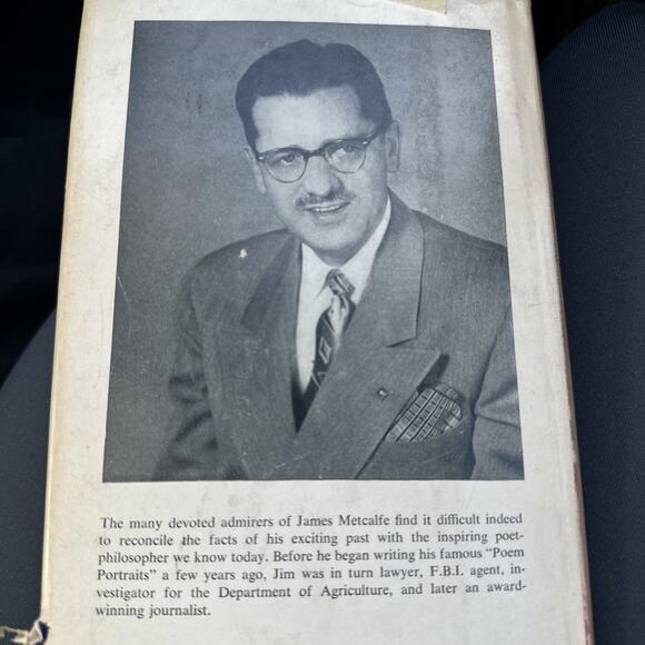 My Rosary of Rhymes James Metcalfe 1952 Vintage Book Faith Devotion Poems - Picture 2 of 6